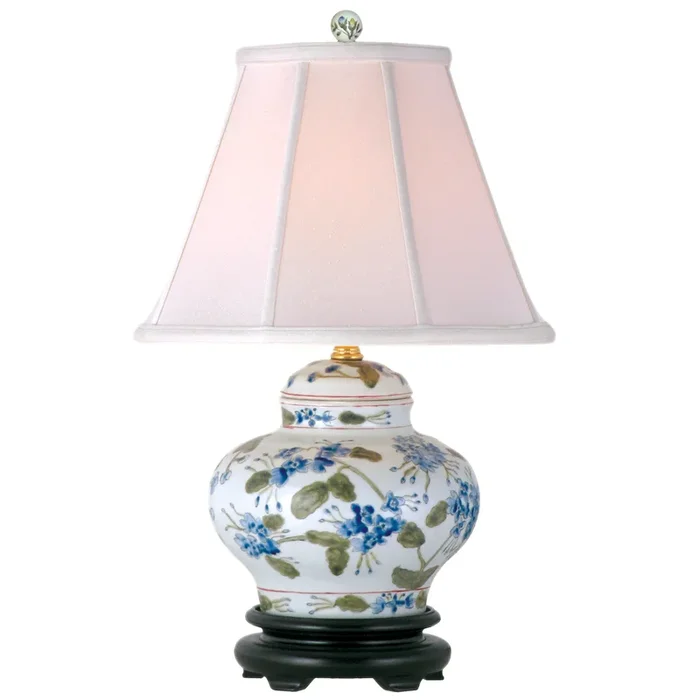 15″ Porcelain Jar Lamp