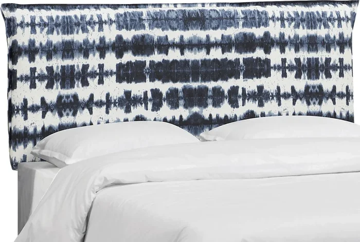 Aravis Navy Blue Queen Headboard