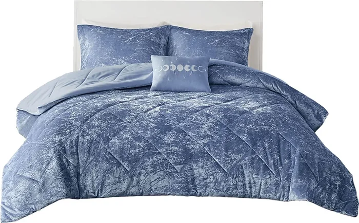 Bajaro Blue King Comforter Set