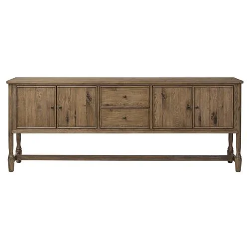 Bari Weathered Oak Sideboard