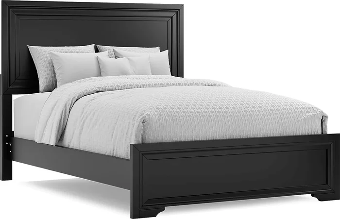 Belcourt Black Black,Colors 3 Pc Queen Panel Bed