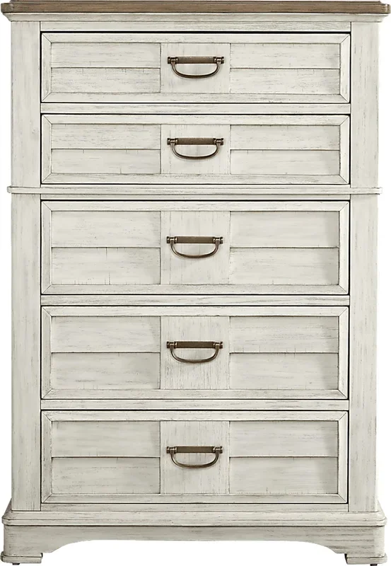 Edisto Bay White Colors,White Chest