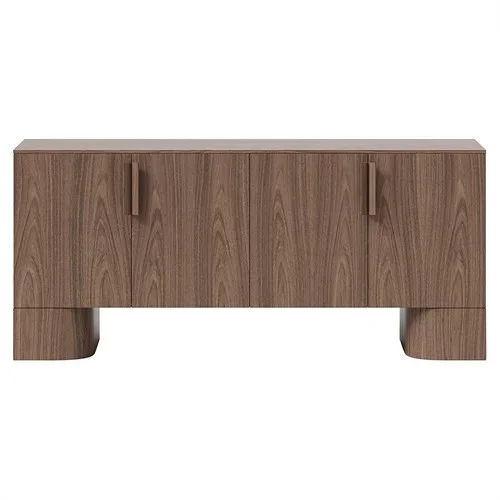 Elias Modern Classic Brown Wood Sideboard