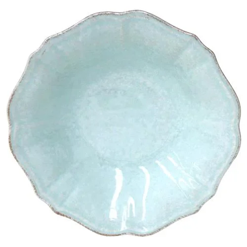 Impressions French Country Blue Stoneware Soup Plate – Set of 4