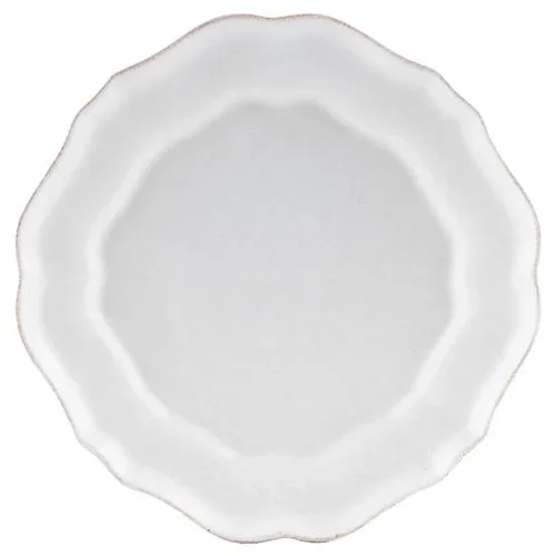 Impressions French Country White Stoneware Salad Plate – Set of 4