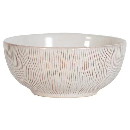 Juliska Blenheim French Country Whitewash Ceramic Cereal Bowl