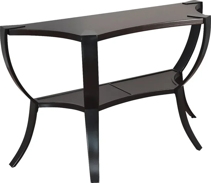 Kamden Godiva Brown Wood Sofa Table
