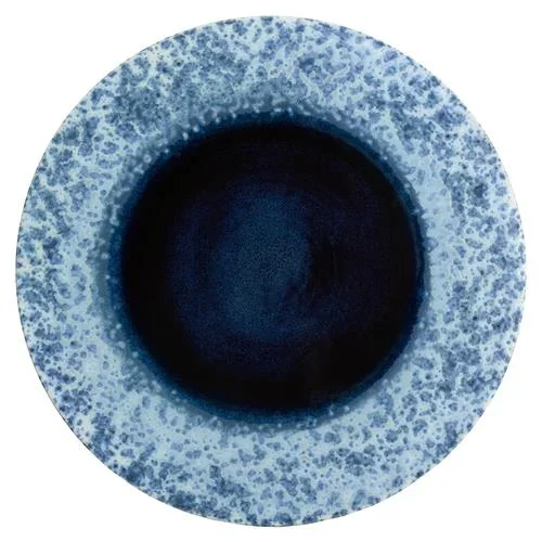 L’Objet Terra Modern Classic Indigo Porcelain Charger Plate