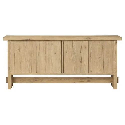 Norely Light Blonde Oak Wood Sideboard