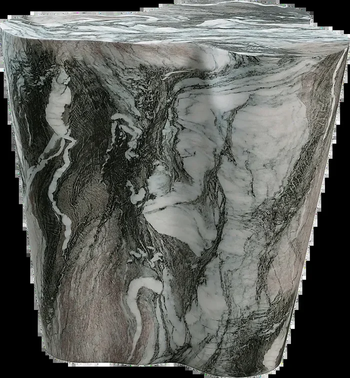 Paich II Gray End Table