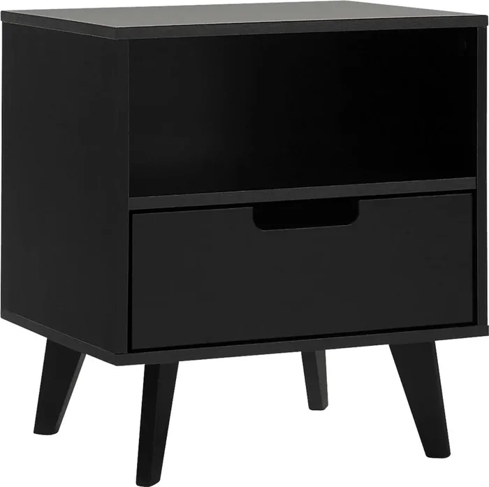 Sheringham Black Black,Colors Nightstand