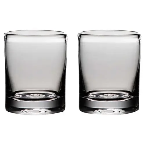 Simon Pearce Modern Classic Ascutney Whiskey Glasses Boxed – Set of 2