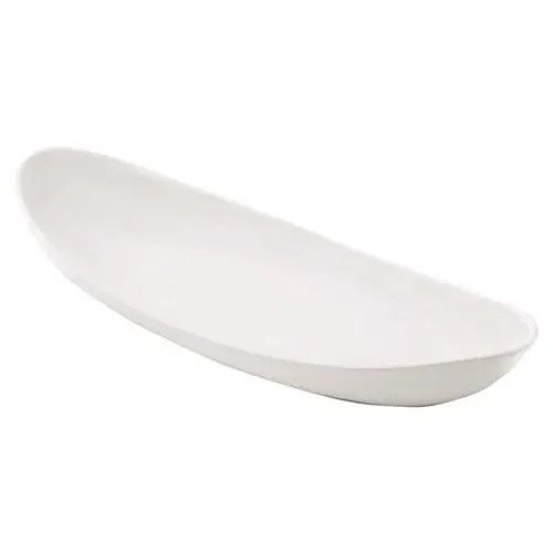Simon Pearce Modern Classic Barre Alabaster Stoneware Serving Platter – Large