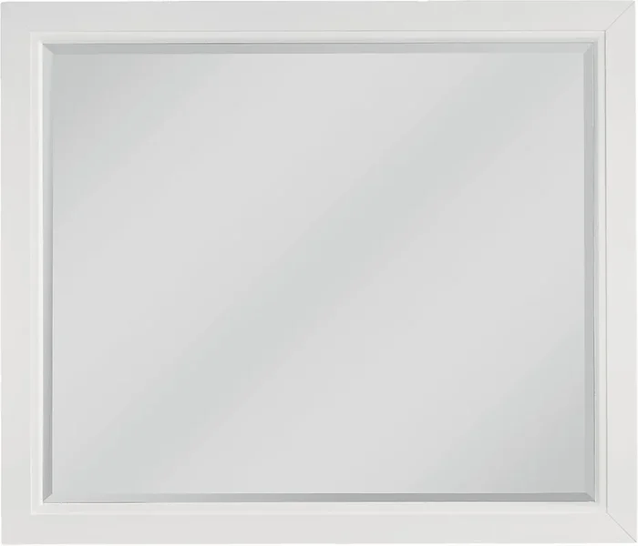 Tremblay Square White Colors,White Mirror