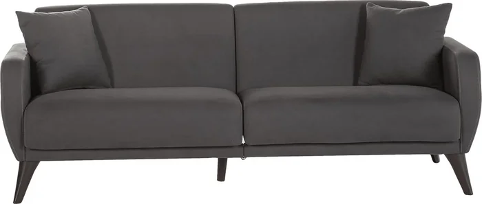 Tusico Charcoal Black,Gray Polyester Fabric Sleeper