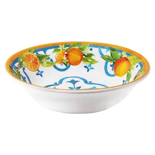 Valencia Global Bazaar Orange Melamine Citrus Cereal Bowl
