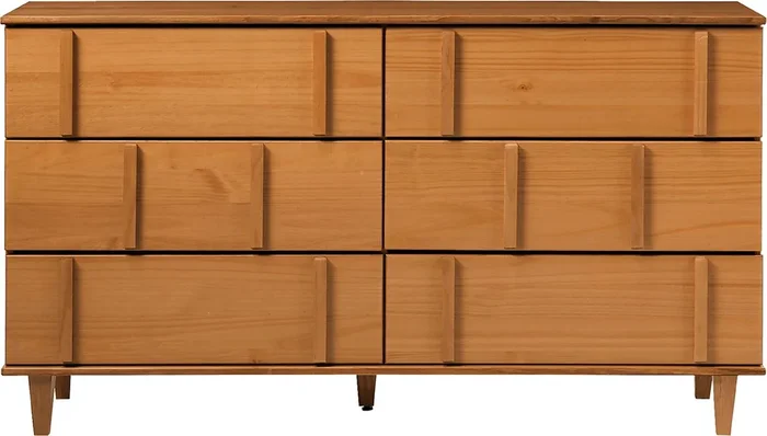 Woodviolet Caramel Light Wood Dresser